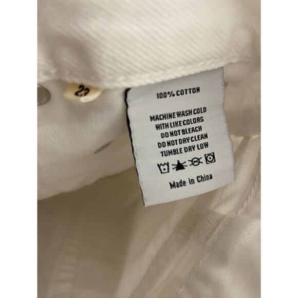 Grlfrnd Lex Wide Leg Cargo Jeans Chore Grunge Streetwear Distressed Y2K Sz 23 - Picture 10 of 13